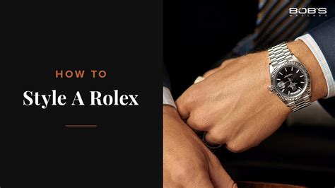 how to wear rolex watch|wearing my rolex wiley.